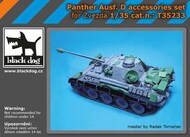 Pz.Kpfw.V Ausf.D Panther Accessories set OUT OF STOCK IN US, HIGHER PRICED SOURCED IN EUROPE #BDT35233