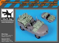 Schwimmwagen Trippel SG6/38 cargo OUT OF STOCK IN US, HIGHER PRICED SOURCED IN EUROPE #BDT35259