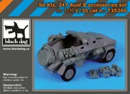  Blackdog  1/35 Sd.Kfz.247 Ausf.B accessories set BDT35260