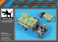 LRDG F30 Patrol Truck accessories set #BDT35263