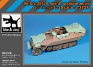  Blackdog  1/35  Sd.Kfz.251/9 Ausf D accessories set BDT35270