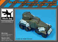 BA-10 Soviet armored car accessories set #BDT35318