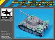 Bergepanzer Tiger I accessories set #BDT72187