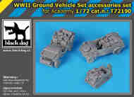 WWII Light Military Vehicles Set accessories set #BDT72190