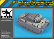  Blackdog  1/72 M3A2 Bradley w/ERA accessories set BDT72200