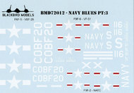  Blackbird Models  1/72 U.S. Navy Blues Pt:3 BMD72012