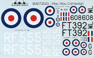  Blackbird Models  1/72 Mau Mau Campaign OUT OF STOCK IN US, HIGHER PRICED SOURCED IN EUROPE BMD72020