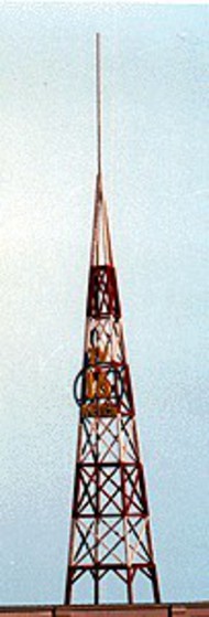 Television Broadcast Tower Kit For Z, N, HO Scale #BLS1516