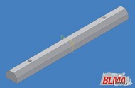  BLMA MODELS  HO Concrete Car Stops (20) BLM4108