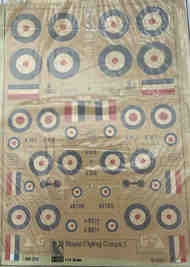 WW 1 Royal Naval Air Service Markings Pt.1 #BR206