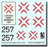 Latvian Army Reserve 1995 #BR810