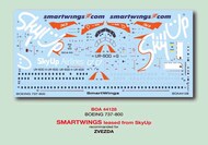  Boa Decals  1/144 Boeing 737-800 Smartwings SkyUp BOA144128