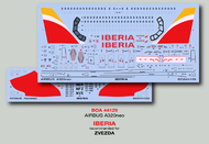  Boa Decals  1/144 Airbus A320neo Iberia (ZVE) BOA144129
