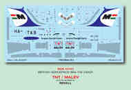 BAe-146-200QT TNT/Malev for the Revell kit #BOA144142