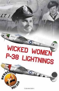 Lockheed P-38J Lightnings Wicked Women #BS72018
