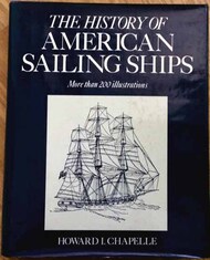 USED -The History of American Sailing Ships #BON3326