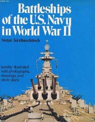  Bonanza  Books USED -Battleships of the US Navy in WW II BON4513