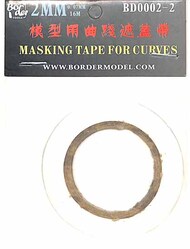  Border Models  NoScale Masking Tape for Curves 2mm Width BDMBD0002-2