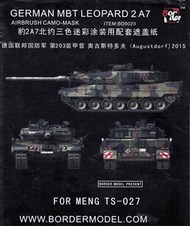  Border Models  1/35 Airbrush Camo Mask Set - German Leopard 2 A7 MBT (MNG kit)* BDMBD0020