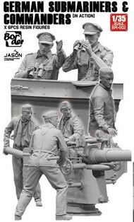  Border Models  1/35 German Submariners & Commanders [In Action] Figure Set OUT OF STOCK IN US, HIGHER PRICED SOURCED IN EUROPE BDMBR2