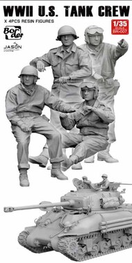  Border Models  1/35 WW2 US Tank Crew Figure Set OUT OF STOCK IN US, HIGHER PRICED SOURCED IN EUROPE BDMBR7