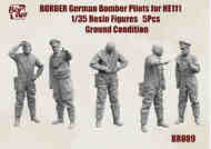 He.111 Bomber Pilots (Ground Condition) Figure Set #BDMBR9