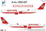 Airbus A340-500 with Kingfisher Decals #BZ4114