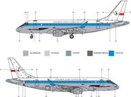 Embraer ERJ-175 LOT 'Retro' Silk-screen printed #BZD413