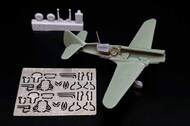  Brengun Models  1/144 Dewoitine D.520 details. Cockpit, wheels, undercarriage etc BRL144189