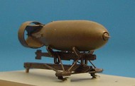  Brengun Models  1/48 British 500lb bomb with bomb rack BRL48003