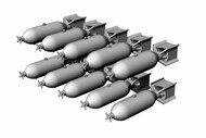  Brengun Models  1/48 US GP 100lb AN-M30A1 bombs (10pcs) BRL48165