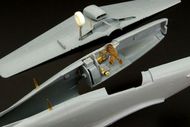 Brengun Models  1/72 North-American P-51H Mustang -- PE parts (designed to be used with RS Models kits) BRL72069