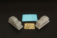  Brengun Models  1/144 U.S. staff car (2 pieces) with etched parts and decals BRS144038