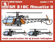 Aerospatiale  SA 318C Alouette II #BRS72024