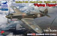  Bronco Models  1/48 Curtiss P-40C Flying Tigers:48 BOM4006