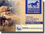  Bronco Models  1/35 Generic Round Bolt Nuts BOMA3506