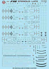 F-15C Eagle Stencils BMA48050