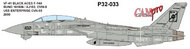 CAM PRO  1/32 Grumman F-14A Tomcat VF-41 BLACK ACES CAMP3233