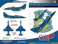  CAM PRO  1/48 Douglas A-4/Ta-4 Skyhawk USN Blue Angels 1978 Flight Demonstration Team OUT OF STOCK IN US, HIGHER PRICED SOURCED IN EUROPE CAMP4824