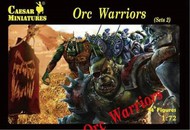  Caesar Miniatures Figures  1/72 Fantasy Orc Warriors Set #2 (34+) CMF109