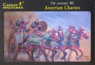 Caesar Miniatures Figures  1/72 7th Century BC Assyrian (8) w/2 Chariots & 8 Horses CMF11