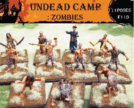  Caesar Miniatures Figures  1/72 Fantasy Undead Camp Zombies (40) CMF110