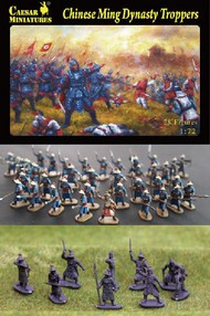  Caesar Miniatures Figures  1/72 Chinese Ming Dynasty Troopers (30) CMF32