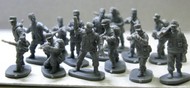  Caesar Miniatures Figures  1/72 WWII German Mountain Troops: Gebirgsjager & Hanschar Soldiers (45) CMF67