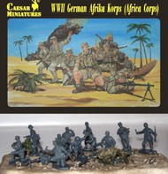  Caesar Miniatures Figures  1/72 WWII German Afrika Korps (32) CMF70