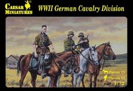  Caesar Miniatures Figures  1/72 WWII German Cavalry Division (13 Mtd) CMF92