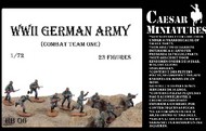  Caesar Miniatures Figures  1/72 WWII German Army Combat Team One (23) CMFHB6