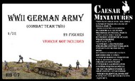  Caesar Miniatures Figures  1/72 WWII German Army Combat Team Two (21) CMFHB7