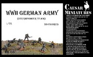 Caesar Miniatures Figures  1/72 WWII German Army Sturmpionier Team (20) CMFHB8
