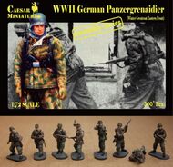 German Panzergrenadiers Infantry (WWII) in (Winter Greatcoat Eastern Front)* #CMH7714